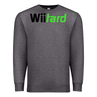 Charcoal Heather wii tard Premium Sweatshirt - artisFamous