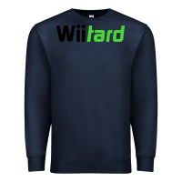 Navy wii tard Premium Sweatshirt - artisFamous