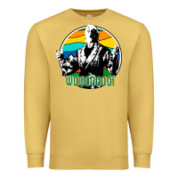 Antique Gold woooo ric flair Premium Sweatshirt - artisFamous