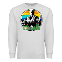 Dove Grey woooo ric flair Premium Sweatshirt - artisFamous