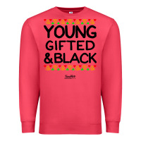 Cardinal young gifted and black african american men Premium Sweatshirt - artisFamous