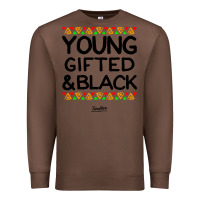 Chestnut young gifted and black african american men Premium Sweatshirt - artisFamous