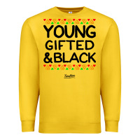 Lemon young gifted and black african american men Premium Sweatshirt - artisFamous