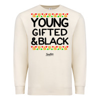 Sandshell young gifted and black african american men Premium Sweatshirt - artisFamous
