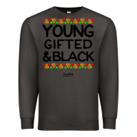 Smoke young gifted and black african american men Premium Sweatshirt - artisFamous