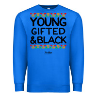 True Royal young gifted and black african american men Premium Sweatshirt - artisFamous