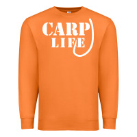 Carrot carp life funny fish fishing Premium Sweatshirt - artisFamous