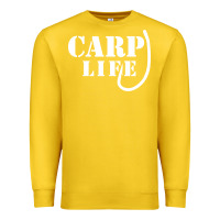 Lemon carp life funny fish fishing Premium Sweatshirt - artisFamous