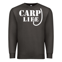 Smoke carp life funny fish fishing Premium Sweatshirt - artisFamous