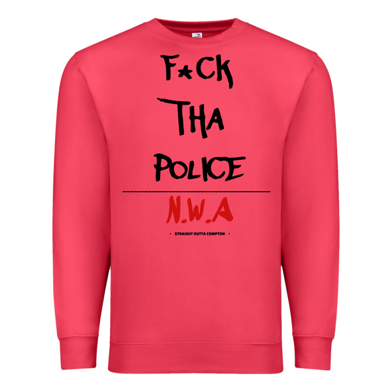 Fck Tha Police Premium Sweatshirt by artisFamous | Teevron