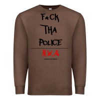 Chestnut fck tha police Premium Sweatshirt - artisFamous