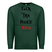 Sports Green fck tha police Premium Sweatshirt - artisFamous