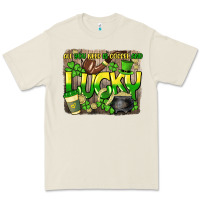 Bone All you need is coffee and lucky St. Patrick's Premium Tee - HowdyJamesFarm
