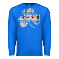True Royal irish chicago flag shamrock Premium Sweatshirt - artisFamous