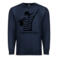 Navy legendary hambino Premium Sweatshirt - artisFamous