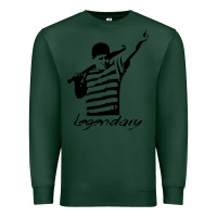 Sports Green legendary hambino Premium Sweatshirt - artisFamous