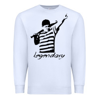 White legendary hambino Premium Sweatshirt - artisFamous