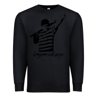 Black legendary hambino Premium Sweatshirt - artisFamous