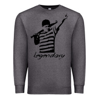Charcoal Heather legendary hambino Premium Sweatshirt - artisFamous