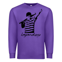 Purple legendary hambino Premium Sweatshirt - artisFamous