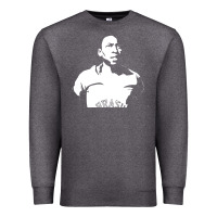 Charcoal Heather Pele Sillhouette Premium Sweatshirt - artisFamous