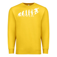 Lemon Snowboarding Evolution | Snowboard Mountain Winter Premium Sweatshirt - artisFamous