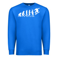 True Royal Snowboarding Evolution | Snowboard Mountain Winter Premium Sweatshirt - artisFamous