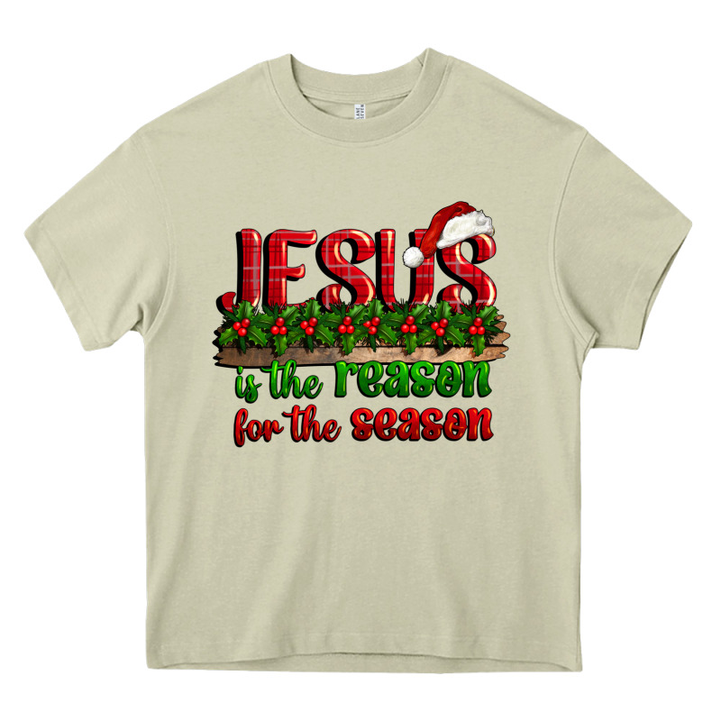 Jesus Is The Reason For The Season Heavy Core Tee by CowGirlArtShop | Teevron