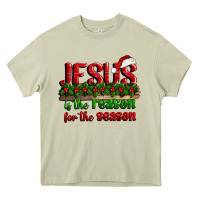 Mossy jesus is the reason for the season Heavy Core Tee - CowGirlArtShop