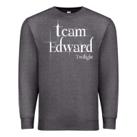 Charcoal Heather Team Edward Twilight Shirt, Twilight Saga Premium Sweatshirt - artisFamous