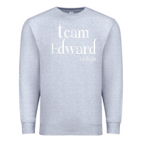 Heather Grey Team Edward Twilight Shirt, Twilight Saga Premium Sweatshirt - artisFamous