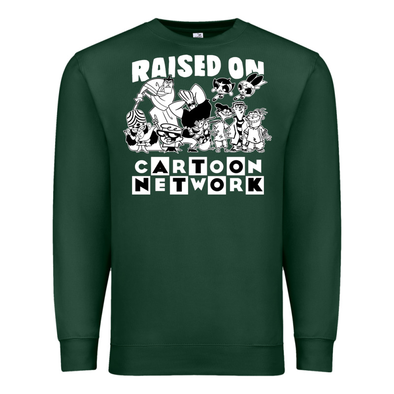 Raised On Cartoon Network Premium Sweatshirt by artisFamous | Teevron