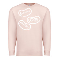 Pale Pink beans or bust Premium Sweatshirt - artisFamous