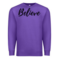 Purple believe Premium Sweatshirt - artisFamous