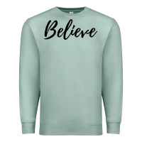 Seafoam believe Premium Sweatshirt - artisFamous