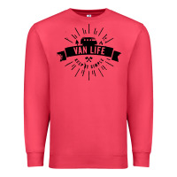 Cardinal camper vintage retro Premium Sweatshirt - artisFamous