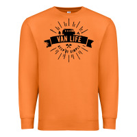 Carrot camper vintage retro Premium Sweatshirt - artisFamous