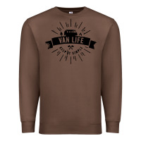 Chestnut camper vintage retro Premium Sweatshirt - artisFamous
