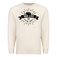 Sandshell camper vintage retro Premium Sweatshirt - artisFamous
