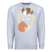 Heather Grey manic taz Premium Sweatshirt - artisFamous