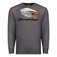 Charcoal Heather the screaming eagle Premium Sweatshirt - artisFamous
