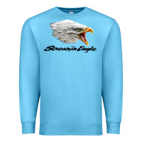 Ocean Blue the screaming eagle Premium Sweatshirt - artisFamous