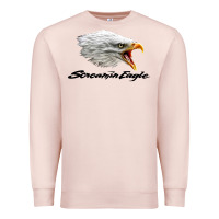 Pale Pink the screaming eagle Premium Sweatshirt - artisFamous