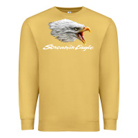 Antique Gold the screaming eagle Premium Sweatshirt - artisFamous