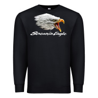 Black the screaming eagle Premium Sweatshirt - artisFamous