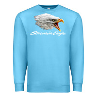 Ocean Blue the screaming eagle Premium Sweatshirt - artisFamous