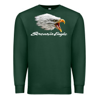 Sports Green the screaming eagle Premium Sweatshirt - artisFamous