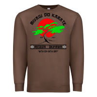 Chestnut MIYAGY DO KARATE Premium Sweatshirt - artisFamous