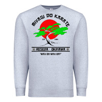 Heather Grey MIYAGY DO KARATE Premium Sweatshirt - artisFamous