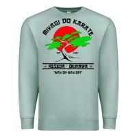 Seafoam MIYAGY DO KARATE Premium Sweatshirt - artisFamous